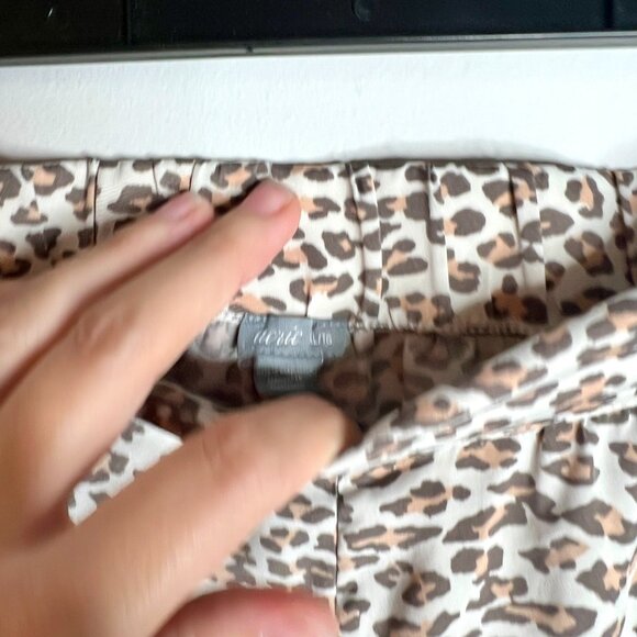 Aerie Satin Soft Leopard Print Pull On Jogger Lounge Pajama Pants Pockets Sz XL - Picture 3 of 4